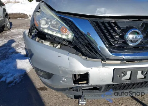 2016 Nissan Murano Sl из США, поврежденный, VIN 5N1AZ2MH8GN162036